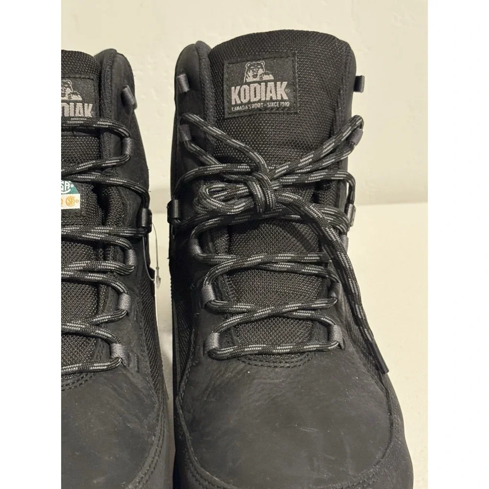 Kodiak Men's Greb Classic Steel Toe Waterproof Hiker Safety Work Boots 834xbk